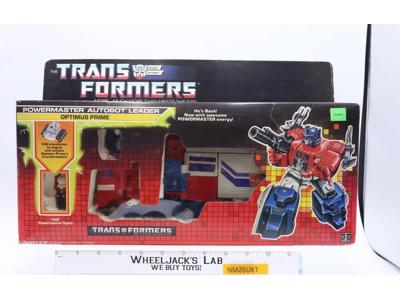 Powermaster Optimus Prime 100% Complete W/Box & Insert 1988 G1 Transformers