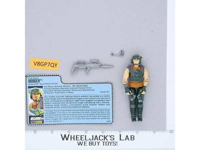 Dodger V1 100% Complete G.I. Joe 1987 Hasbro Vintage Action Figure