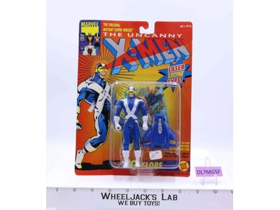 Cyclops W/Laser Light Eyes The Uncanny X-Men Toybiz MOSC 1993 Figure Vintage
