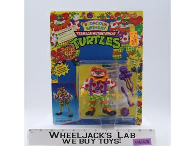 Crazy Clownin' Mike Bodacious Birthday TMNT 1992 Playmates NEW MOSC SEALED