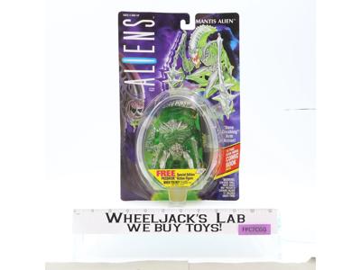 Mantis Alien W/ Comic Aliens 1992 Kenner Action Figure NEW MOSC SEALED