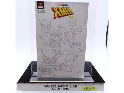 SDCC Exclusive LEGO Marvel Animation X-Men '97 Black & White Comic Book 2024