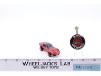 Custom Corvette Red 1968 Redline Hot Wheels Mattel Vintage RL w/ Button