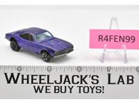 Custom Camaro Purple 1968 Hot Wheels Mattel Vintage Redline RL Hong Kong