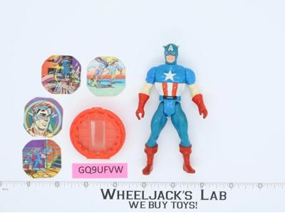 Captain America 100% Complete Marvel Comics Secret Wars 1984 Mattel Figure