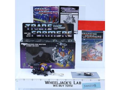 Bombshell W/Box 100% Complete 1985 Vintage Hasbro G1 Transformers Action Figure