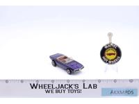 Custom Firebird Purple 1968 Hot Wheels Mattel Vintage Redline RL w/ Button
