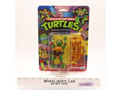 Raphael 10-Back Teenage Mutant Ninja Turtles TMNT 1988 Playmates NEW SEALED