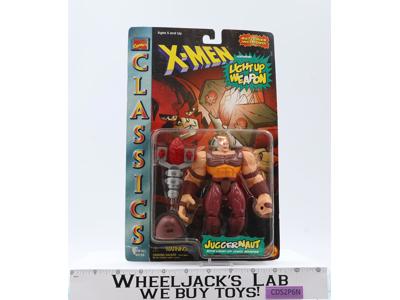 Juggernaut W/ Light-up Jewel Weapon X-Men Classics 1996 Toybiz Figure NEW SEALED