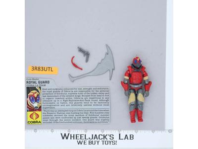 Royal Guard V1 100% Complete G.I. Joe 1987 Hasbro Vintage Action Figure