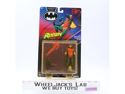 Robin w/Grappling Hook Batman Returns 1991 Kenner Action Figure NEW MOSC Sealed