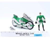 Sean W/ Velociraptor Power Cycle Shogun Cyber Warriors 1994 Trendmasters Figure
