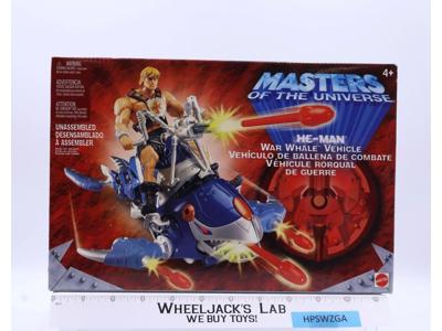 War Whale He-Man 200x Masters of the Universe MOTU 2002 Mattel NEW SEALED