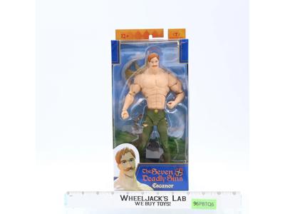 Escanor The Seven Deadly Sins McFarlane Toys Axe Anime Moving Parts NEW MIB