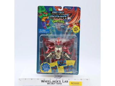 Metal Mutant Raphael Teenage Mutant Ninja Turtles TMNT 1995 Playmates NEW MOSC