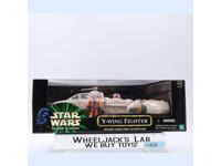 Y-Wing Fighter Star Wars Power of the Force POTF with Pilot 1999 Hasbro NEW MISB