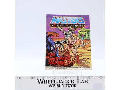 The Warrior Machine Mini Comic He-Man Masters of the Universe MOTU