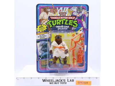 Movie Star Splinter Teenage Mutant Ninja Turtles TMNT 1992 Playmates NEW MOSC