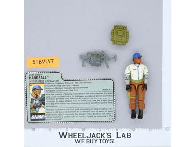Hardball V1 100% Complete G.I. Joe 1988 Hasbro Vintage Action Figure