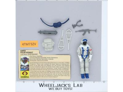 Snow Serpent V1 100% Complete G.I. Joe 1985 Hasbro Vintage Action Figure