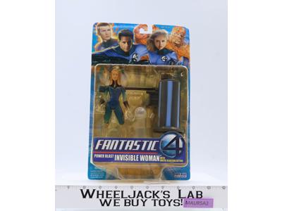 Power Blast Invisible Woman Fantastic Four 4 2005 Toy Biz Figure NEW SEALED