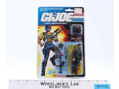 Low-Light GI Joe 1990 Hasbro Vintage Action Figure NEW MOSC SEALED