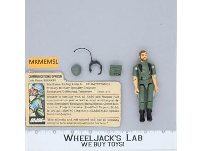 Breaker V1 Straight Arm 100% Complete G.I. Joe 1982 Hasbro Vintage Action Figure