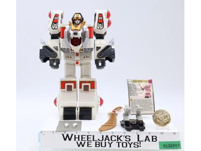 White Tigerzord MMPR Power Rangers 1994 Bandai 11" Tiger Figure Megazord