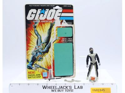Torpedo V1 100% Complete 20 Cardback 1983 G.I. Joe Hasbro Vintage Action Figure