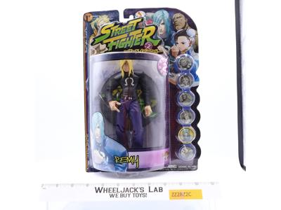 Remy Round 2 Street Fighter III 3rd Strike 8" 2000 Resaurus CAPCOM Player 2 NEW