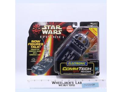 Electronic CommTech Reader Star Wars Episode 1 1998 Hasbro NEW MOSC SEALED
