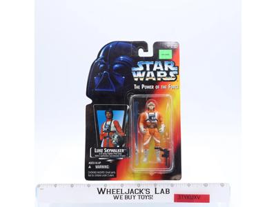 Luke Skywalker X-Wing Pilot Long Saber Star Wars POTF 1997 Kenner NEW SEALED