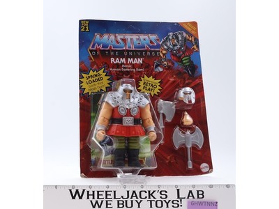 Ram Man Masters of the Universe Origins MOTU 2020 Mattel Figure NEW SEALED
