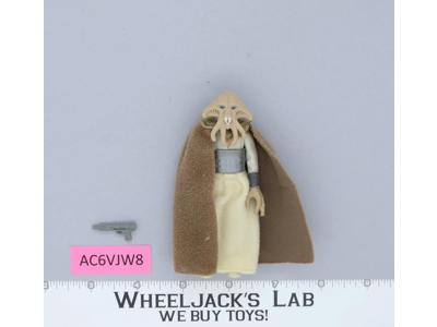 Squid Head 100% Complete BROWN CAPE Star Wars ROTJ 1983 Kenner NO REPRO
