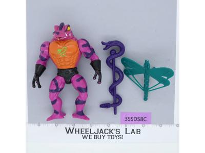 Tung Lashor 100% Complete He-Man Masters of the Universe MOTU 1985 Mattel Figure