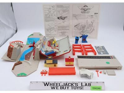 Super City Toolbox Micro Machines 1988 Galoob Carry Playset Case