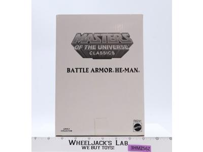 Battle Armor He-Man W/ Mailer Masters of Universe Classics MOTUC NEW SEALED