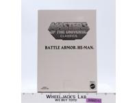 Battle Armor He-Man W/ Mailer Masters of Universe Classics MOTUC NEW SEALED