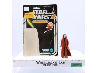 Ben Kenobi 100% Complete 20 Back-A Star Wars 1977 Kenner Action Figure NO REPRO