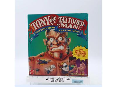 #5884 Tony the Tattooed Man 1992 Mattel Action Figure NEW SEALED