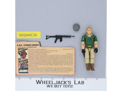 Crankcase V1 100% Complete G.I. Joe 1985 Hasbro Vintage Action Figure