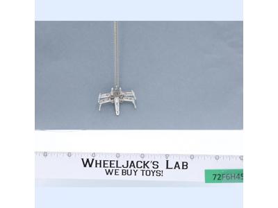 X-Wing Fighter Necklace Pendant Star Wars 1977 20th Century Fox