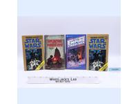 Lot of 4 Star Wars Books 1980s Ballantine Del Ray Books Vintage
