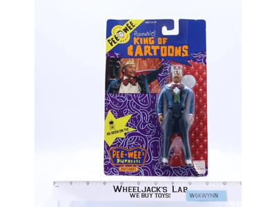 King of Cartoons Pee-Wee's Playhouse 1988 Matchbox Action Figure NEW SEALED
