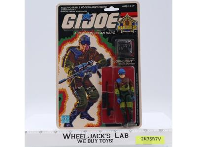 Low-Light Slaughters Marauders GI Joe 1989 Hasbro Vintage Action Figure MOSC