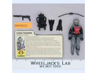 Eels V1 100% Complete G.I. Joe 1985 Hasbro Vintage Action Figure