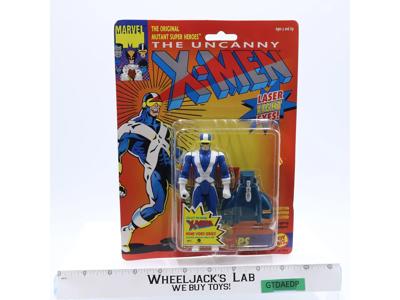 Cyclops W/Laser Light Eyes The Uncanny X-Men Toybiz MOSC 1993 Figure Vintage New