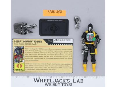 Cobra B.A.T. v17 100% Complete 2008 G.I. Joe Hasbro Action Figure