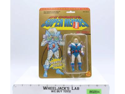 Mr. Freeze CHANGES COLOR DC Comics Super Heroes 1989 Toy Biz Figure NEW MOSC