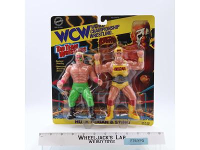 Hulk Hogan & Sting Tag Team WCW Wrestling Toymakers Action Figures NEW SEALED